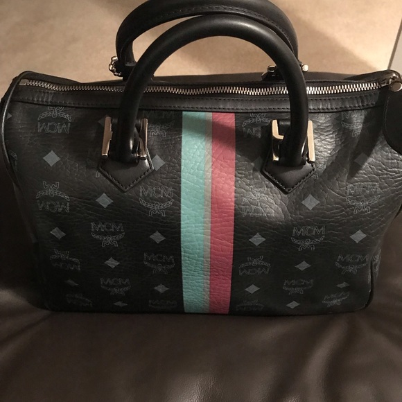 “Sale” Authentic MCM Boston Bag - Picture 3 of 7